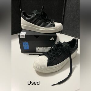 Adidas Black and White Sneakers